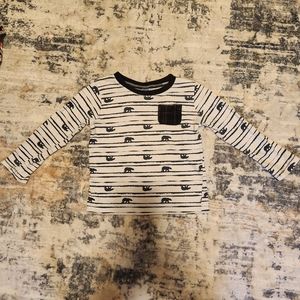 Boys striped long sleeve shirt